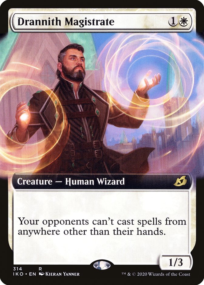 Drannith Magistrate (Extended Art) [Ikoria: Lair of Behemoths] Magic: The Gathering