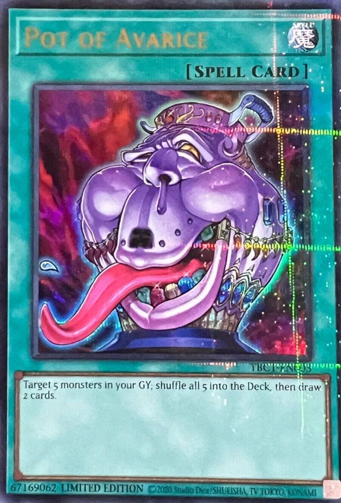 Pot of Avarice [TBC1-EN003] Ultra Rare Yu-Gi-Oh!