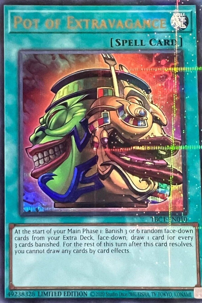 Pot of Extravagance [TBC1-EN010] Ultra Rare Yu-Gi-Oh!