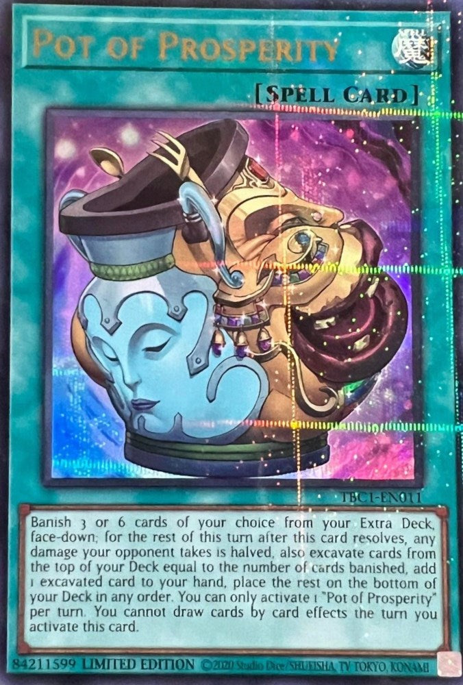 Pot of Prosperity [TBC1-EN011] Ultra Rare Yu-Gi-Oh!