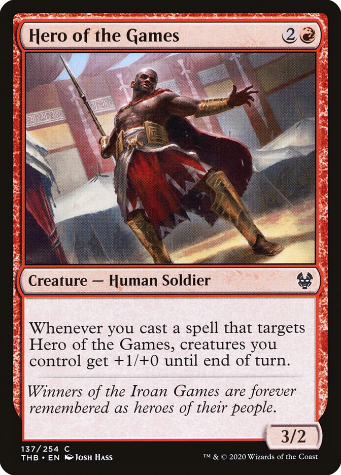 Hero of the Games [Theros Beyond Death] Magic: The Gathering