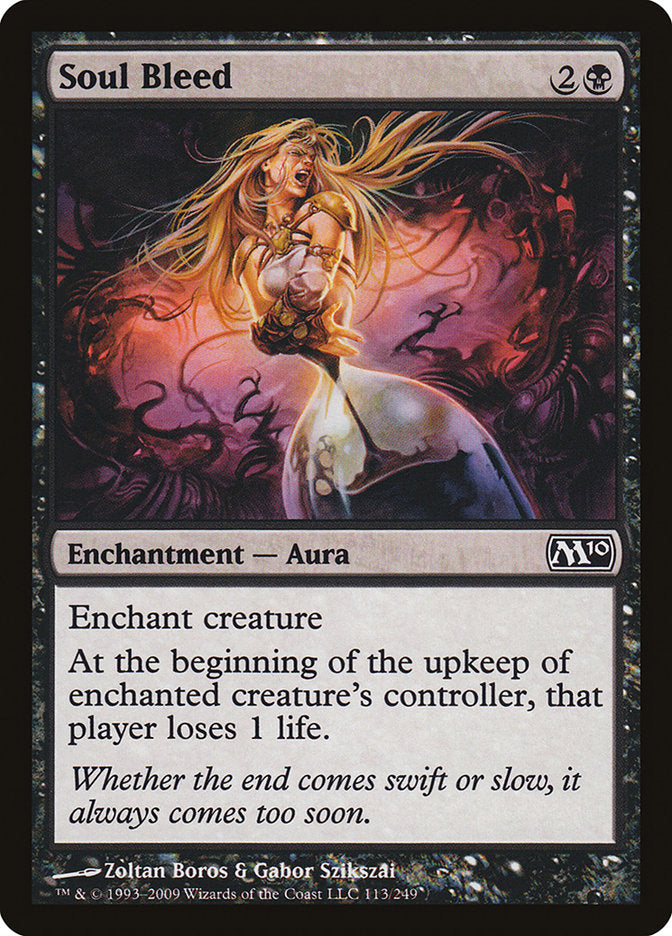 Soul Bleed [Magic 2010] Magic: The Gathering