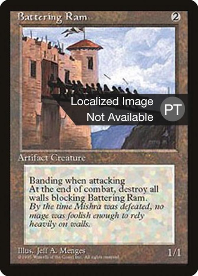 Battering Ram [Fourth Edition (Foreign Black Border)] Magic: The Gathering
