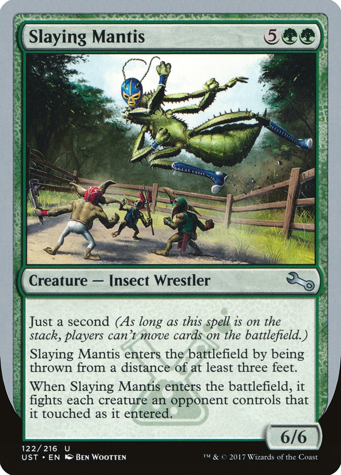 Slaying Mantis [Unstable] Magic: The Gathering