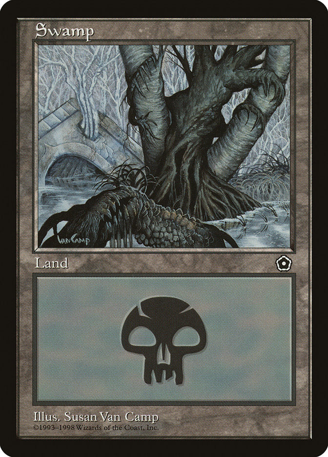 Swamp (157) [Portal Second Age] Magic: The Gathering