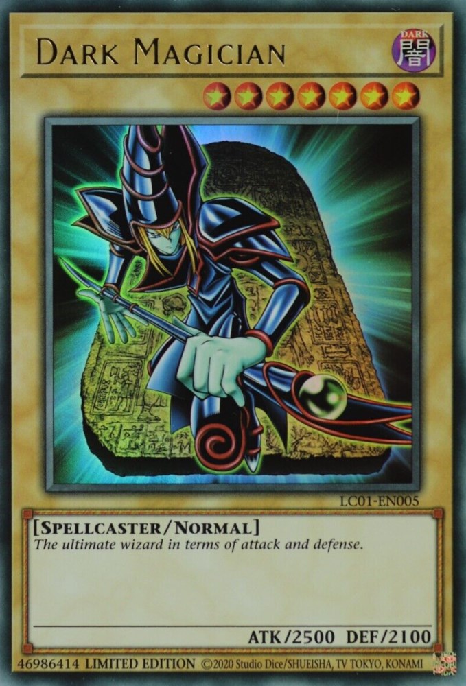 Dark Magician (25th Anniversary) [LC01-EN005] Ultra Rare Yu-Gi-Oh!