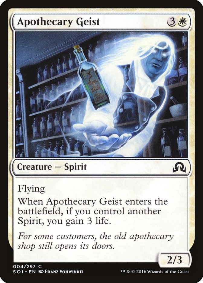 Apothecary Geist [Shadows over Innistrad] Magic: The Gathering