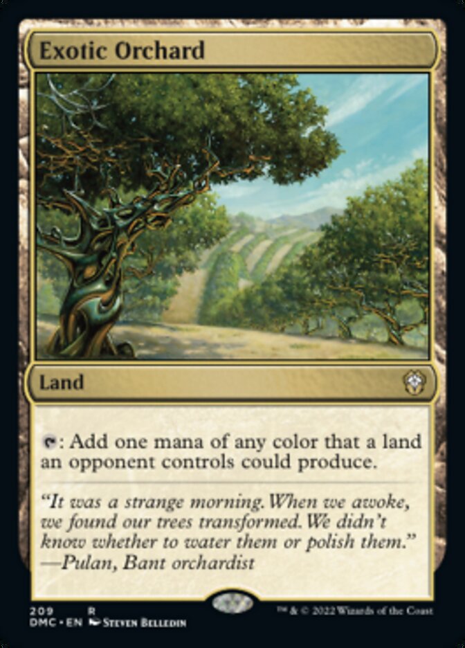 Exotic Orchard [Dominaria United Commander] Magic: The Gathering