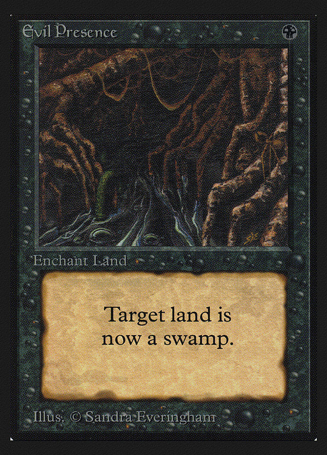 Evil Presence [Collectors' Edition] Magic: The Gathering