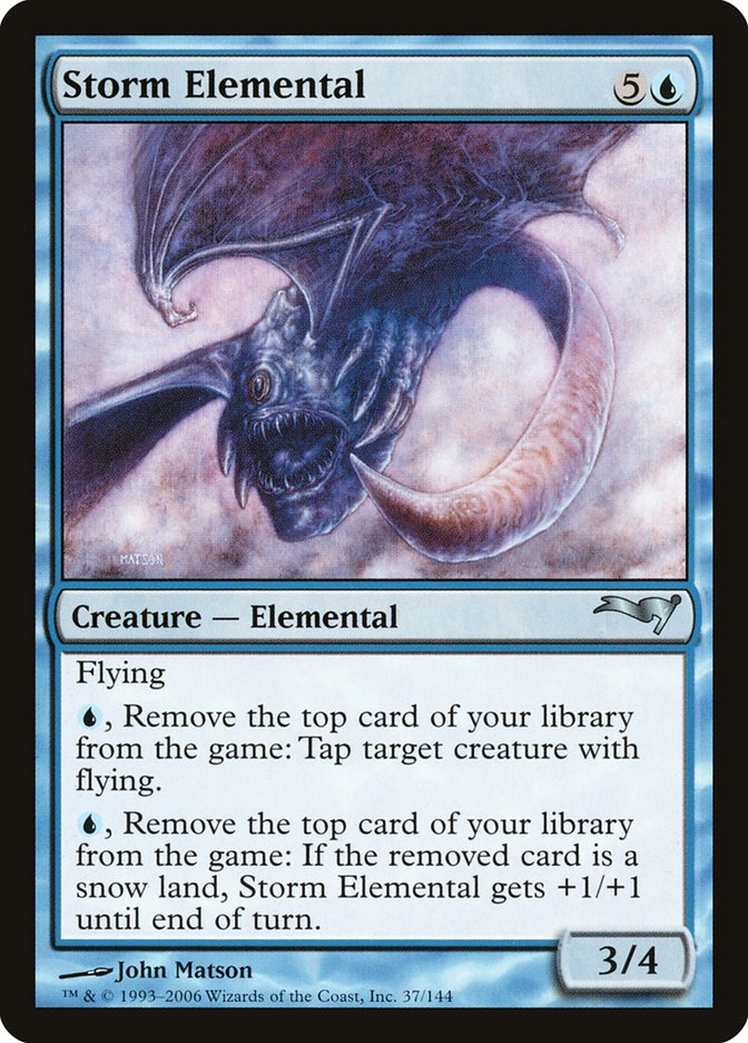 Storm Elemental [Coldsnap Theme Decks] Magic: The Gathering