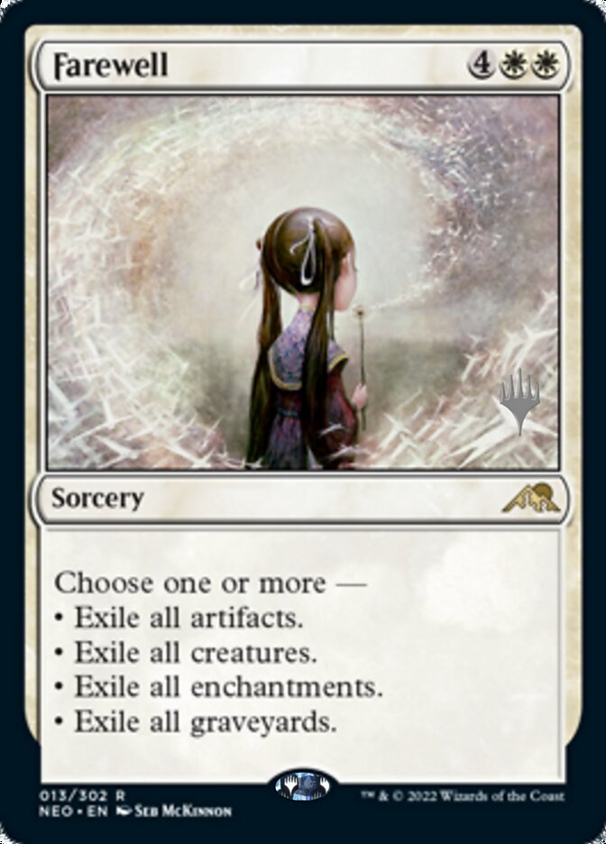Farewell (Promo Pack) [Kamigawa: Neon Dynasty Promos] Magic: The Gathering