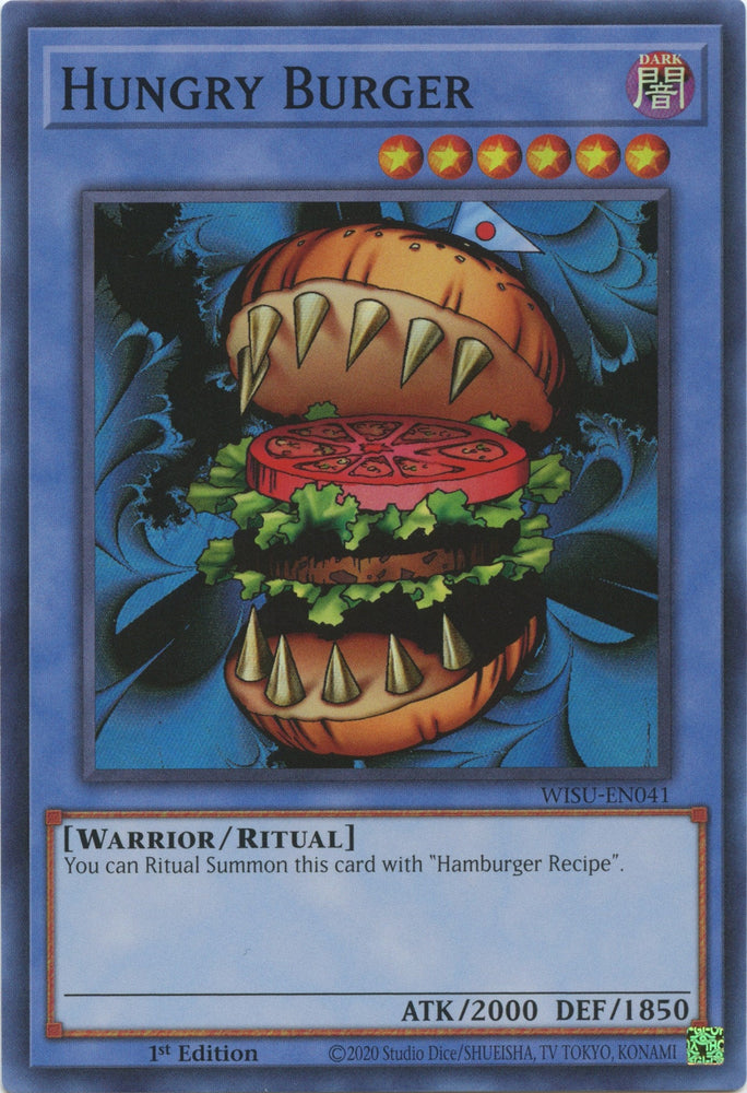 Hungry Burger [WISU-EN041] Super Rare Yu-Gi-Oh!
