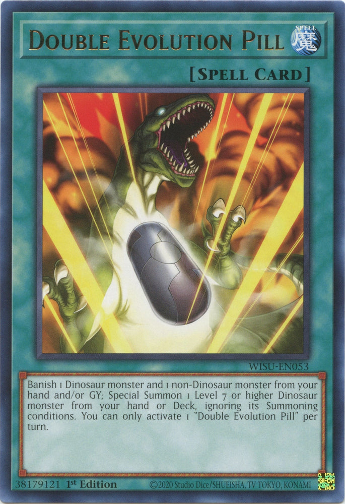 Double Evolution Pill [WISU-EN053] Rare Yu-Gi-Oh!