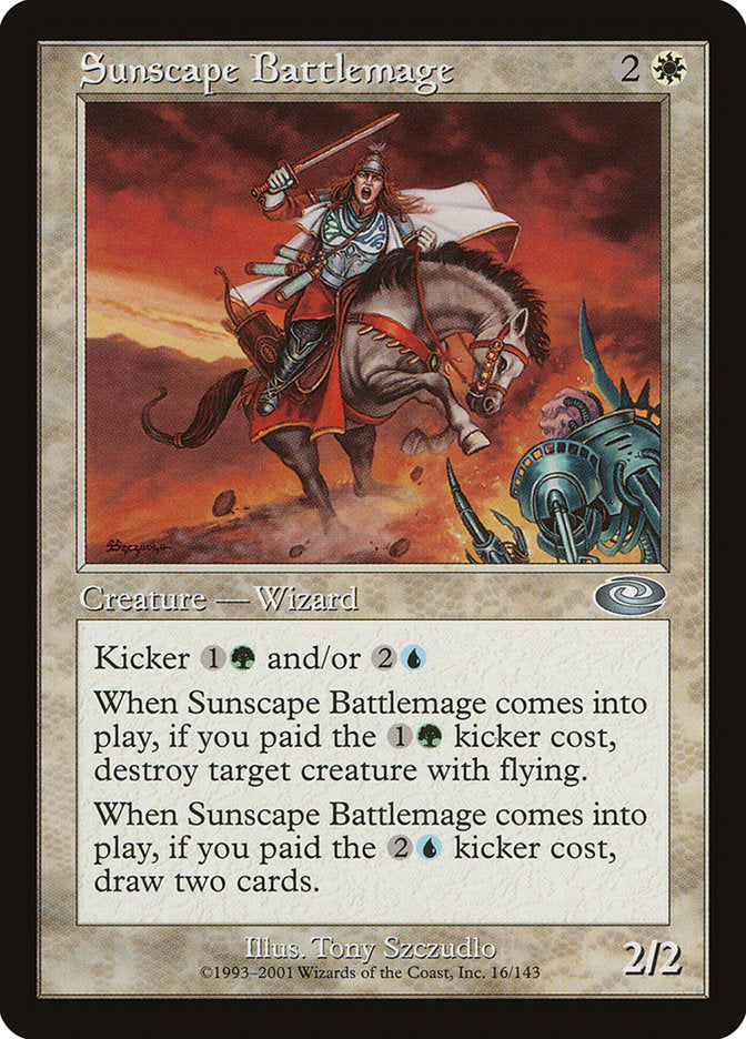 Sunscape Battlemage [Planeshift] Magic: The Gathering