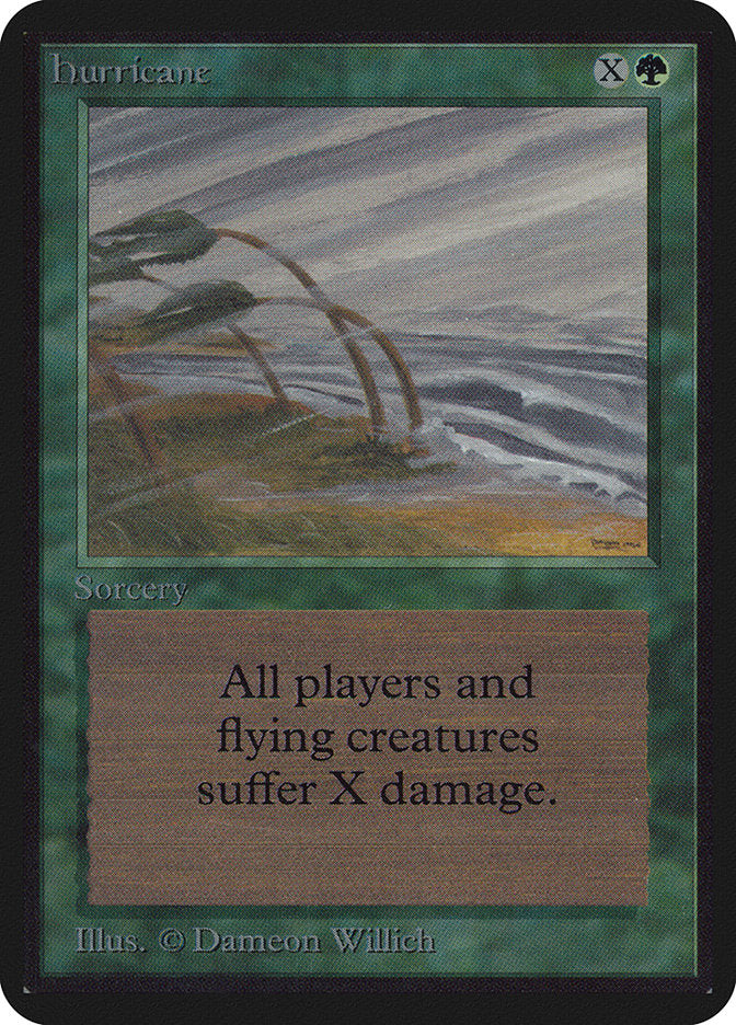 Hurricane [Alpha Edition] Magic: The Gathering