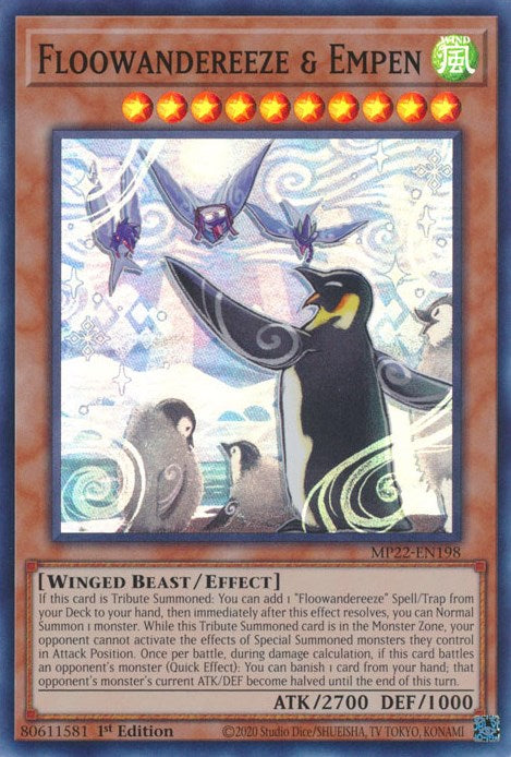 Floowandereeze & Empen [MP22-EN198] Super Rare Yu-Gi-Oh!