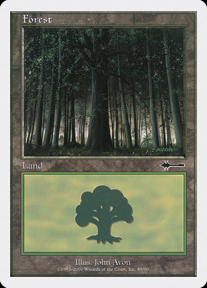 Forest (89) [Beatdown] Magic: The Gathering