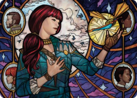 Jhoira, Ageless Innovator Art Card [Dominaria United Art Series] Magic: The Gathering