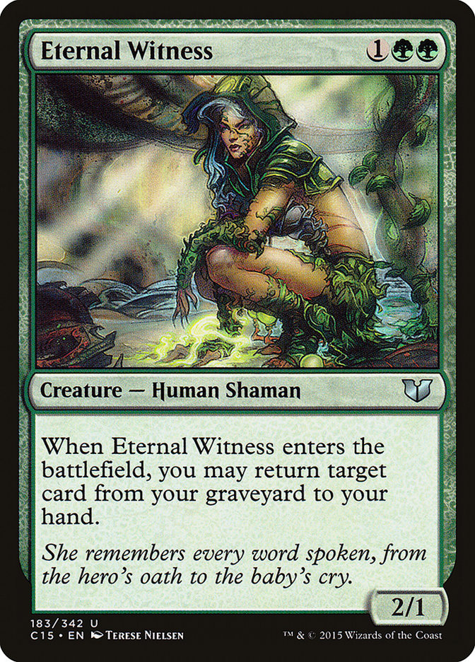 Eternal Witness [Commander 2015] Magic: The Gathering