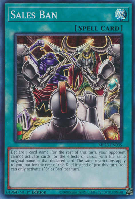 Sales Ban [MP23-EN035] Super Rare Yu-Gi-Oh!