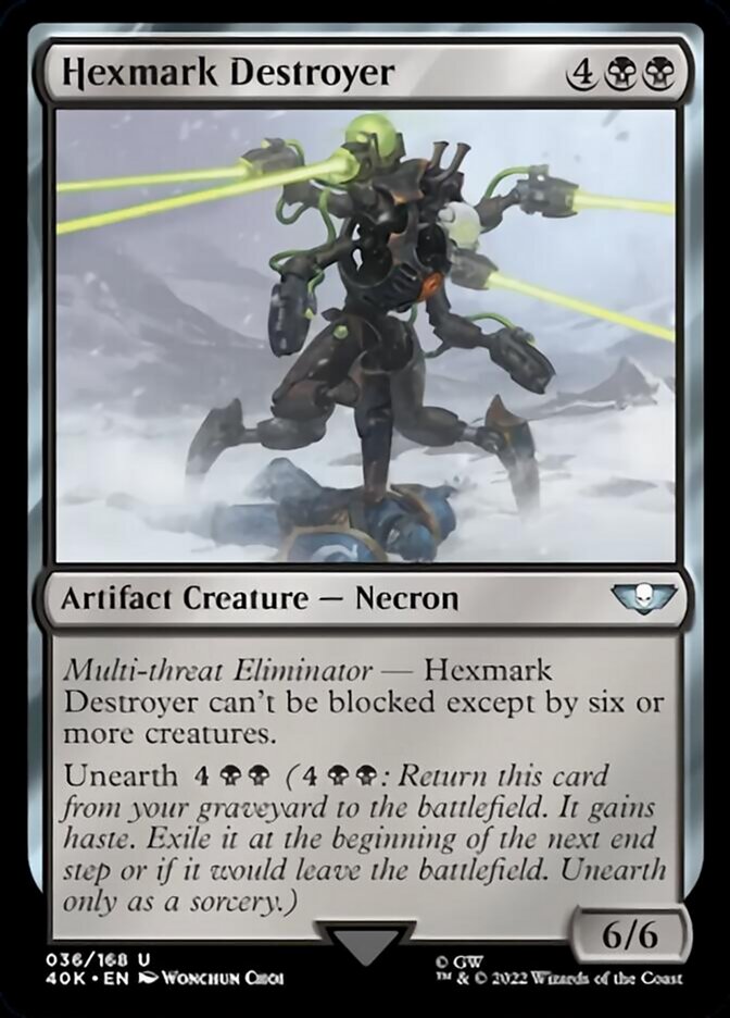 Hexmark Destroyer [Warhammer 40,000] Magic: The Gathering