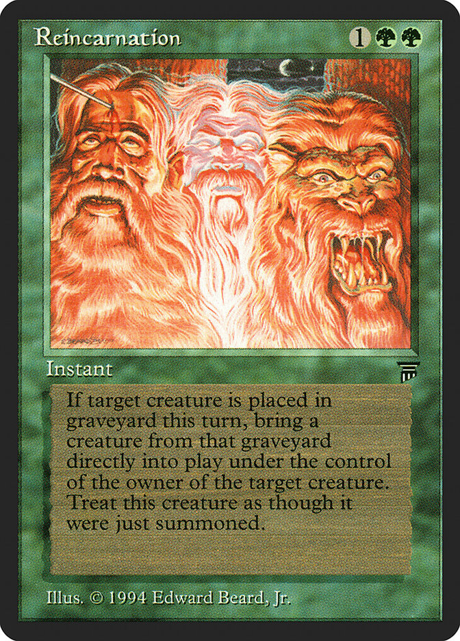 Reincarnation [Legends] Magic: The Gathering