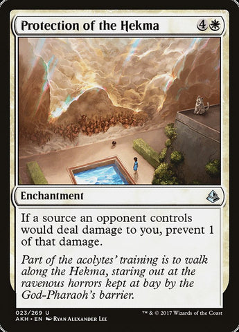 Protection of the Hekma [Amonkhet] Magic: The Gathering