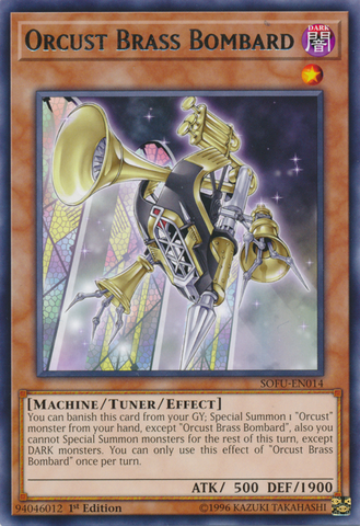 Orcust Brass Bombard [SOFU-EN014] Rare Yu-Gi-Oh!