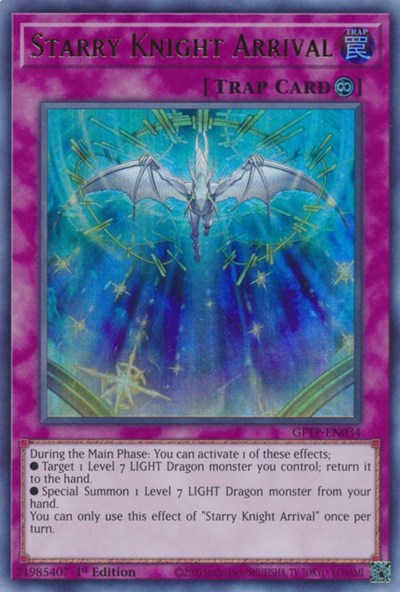 Starry Knight Arrival [GFTP-EN034] Ultra Rare Yu-Gi-Oh!