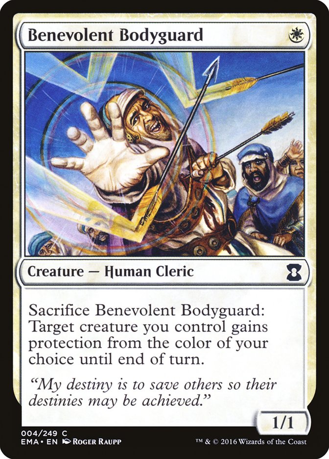 Benevolent Bodyguard [Eternal Masters] Magic: The Gathering
