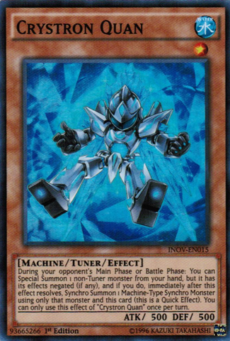 Crystron Quan [INOV-EN015] Super Rare Yu-Gi-Oh!