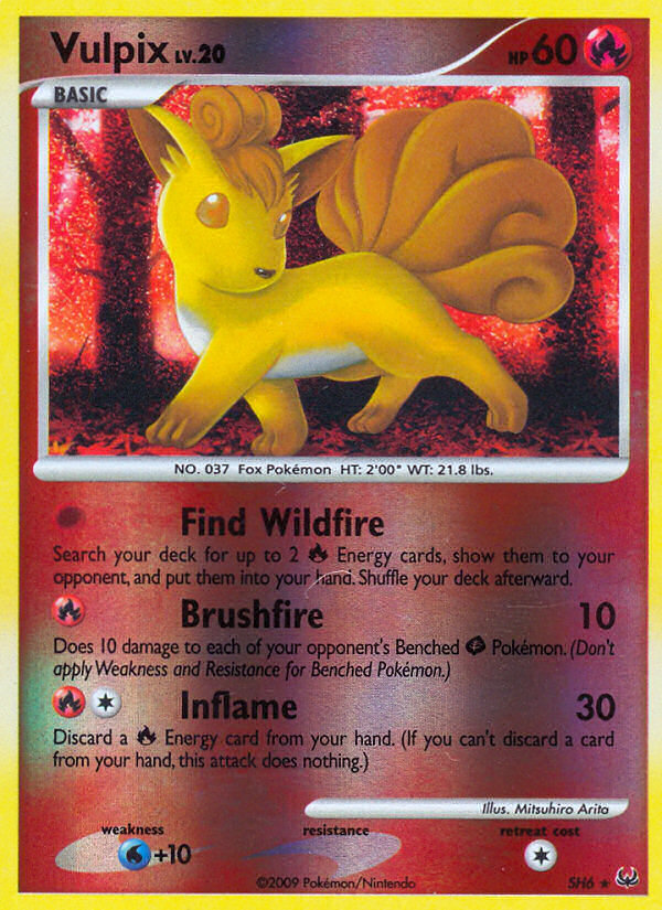 Vulpix (SH6) [Platinum: Base Set] Pokémon