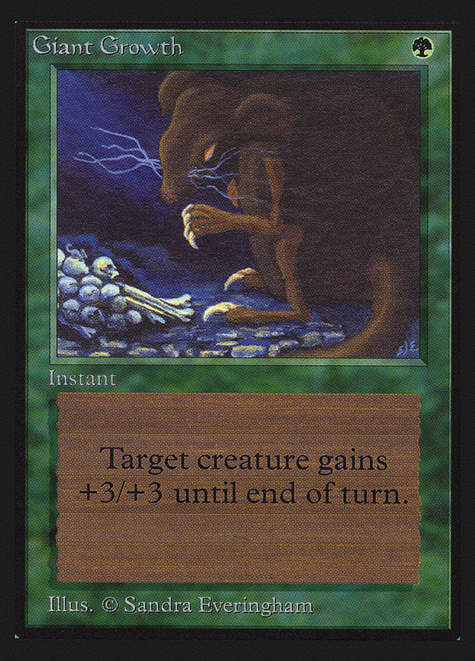 Giant Growth [International Collectors' Edition] Magic: The Gathering