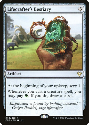 Lifecrafter's Bestiary [Commander 2020] Magic: The Gathering
