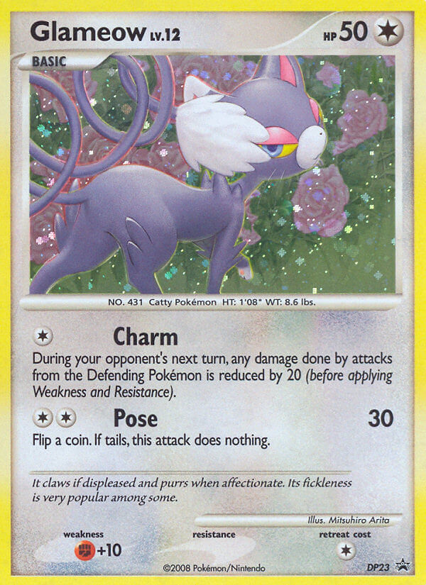 Glameow (DP23) [Diamond & Pearl: Black Star Promos] Pokémon