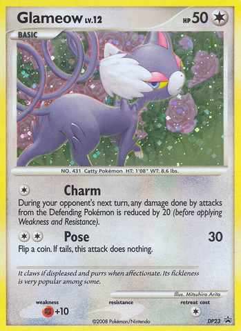 Glameow (DP23) [Diamond & Pearl: Black Star Promos] Pokémon