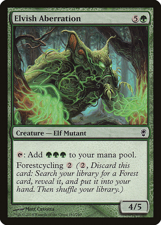 Elvish Aberration [Conspiracy] Magic: The Gathering