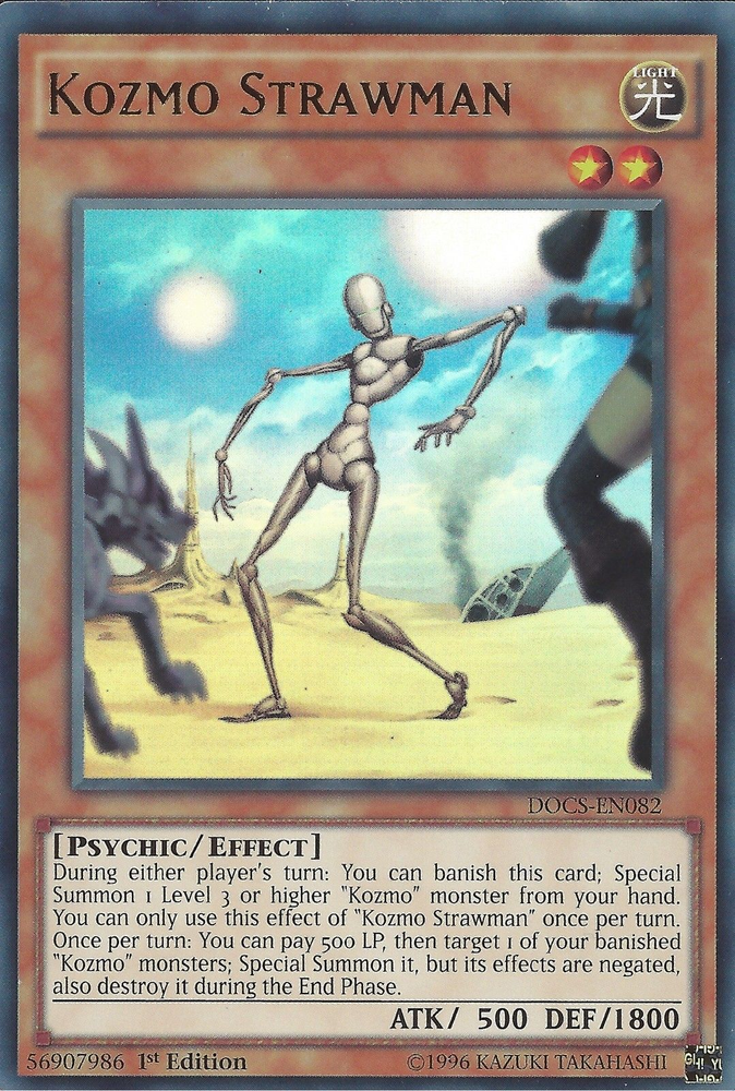 Kozmo Strawman [DOCS-EN082] Ultra Rare Yu-Gi-Oh!