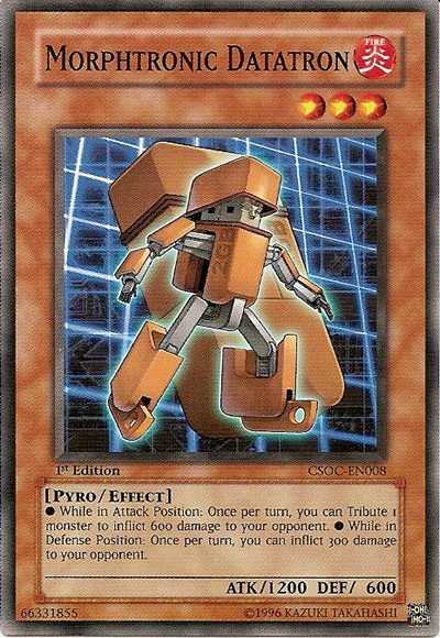 Morphtronic Datatron [CSOC-EN008] Common Yu-Gi-Oh!