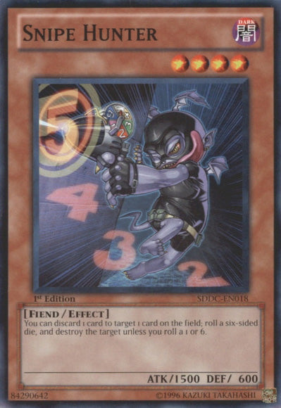 Snipe Hunter [SDDC-EN018] Common Yu-Gi-Oh!