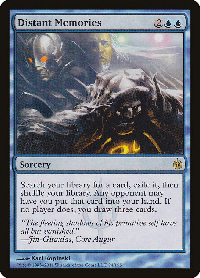 Distant Memories [Mirrodin Besieged] Magic: The Gathering