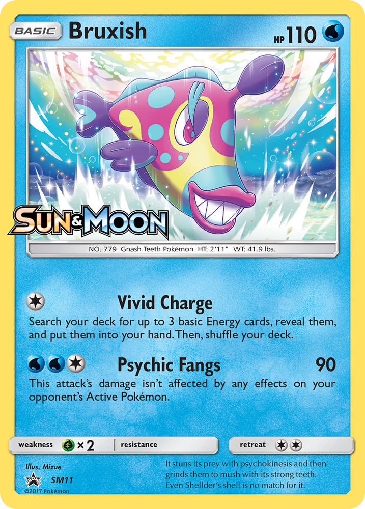 Bruxish (SM11) [Sun & Moon: Black Star Promos] Pokémon