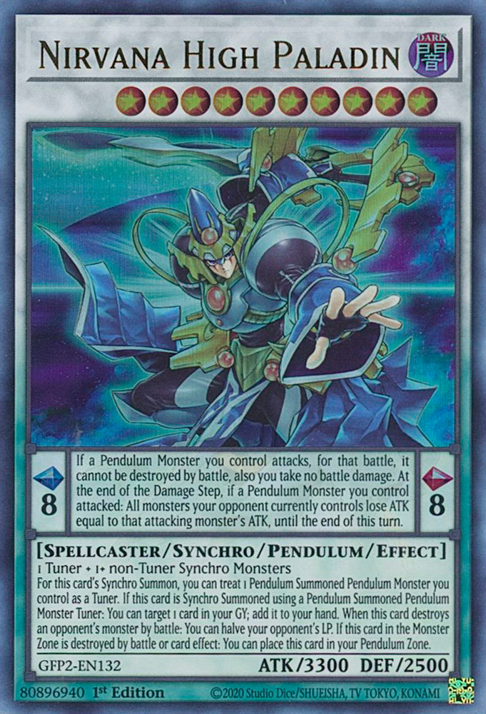 Nirvana High Paladin [GFP2-EN132] Ultra Rare Yu-Gi-Oh!