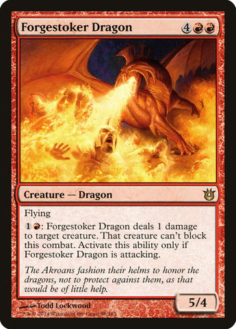 Forgestoker Dragon [Born of the Gods] Magic: The Gathering