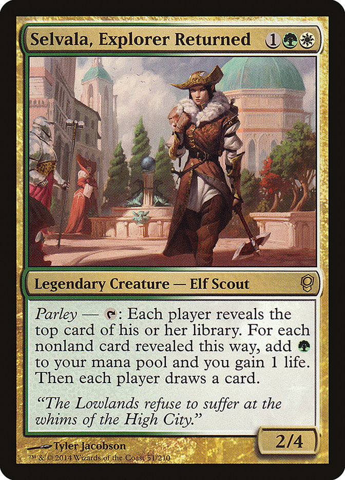 Selvala, Explorer Returned [Conspiracy] Magic: The Gathering