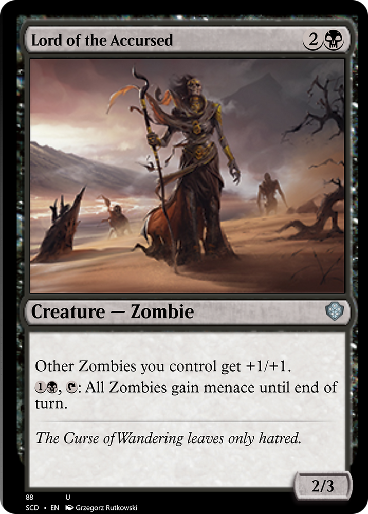Lord of the Accursed [Starter Commander Decks] Magic: The Gathering