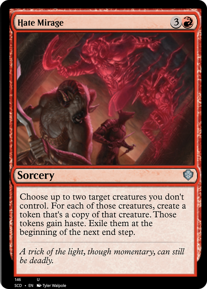 Hate Mirage [Starter Commander Decks] Magic: The Gathering