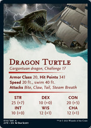 Dragon Turtle Art Card [Dungeons & Dragons: Adventures in the Forgotten Realms Art Series] Magic: The Gathering
