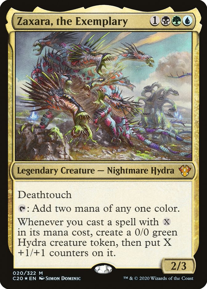 Zaxara, the Exemplary [Commander 2020] Magic: The Gathering