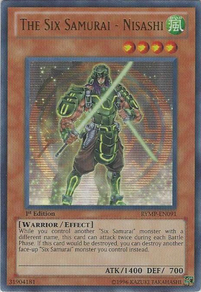 The Six Samurai - Nisashi [RYMP-EN091] Ultra Rare Yu-Gi-Oh!
